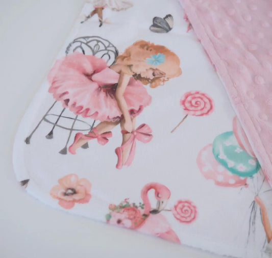 Baby & Toddler Mini Minky - Ballerina