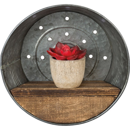 Round Shelf Tub