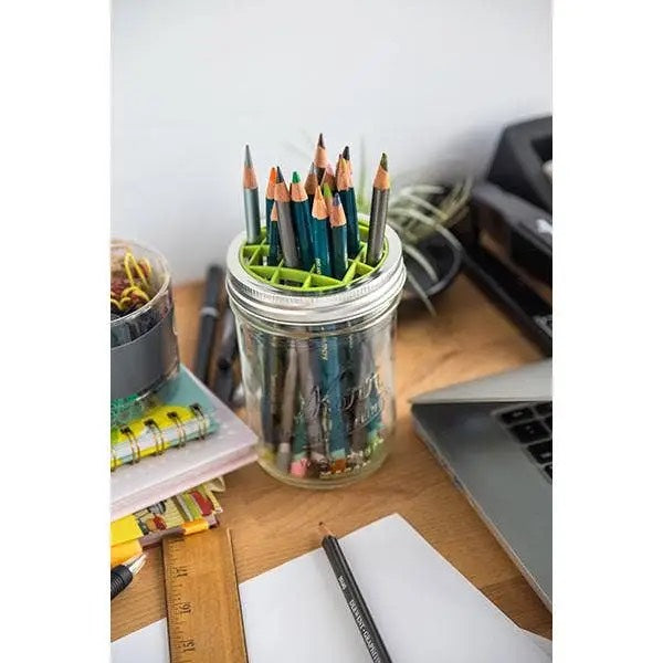 JarWare Flower Vase or Desktop Organizer
