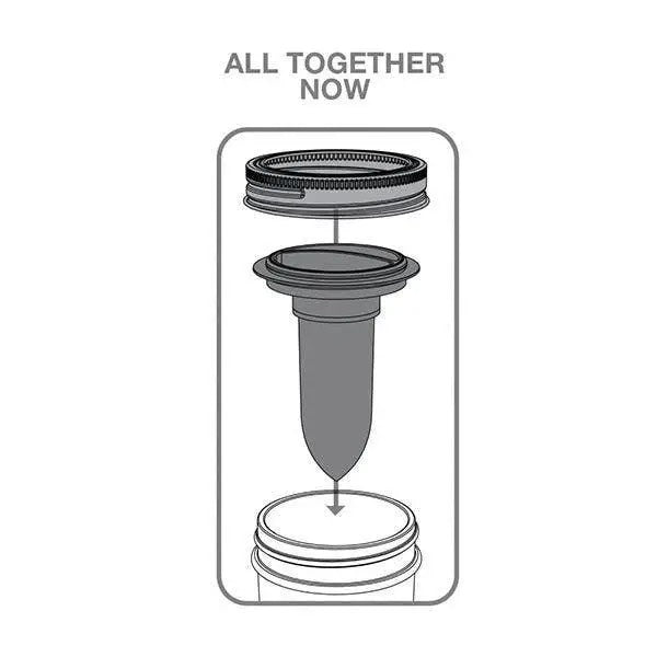 JarWare Salt and Pepper Shaker