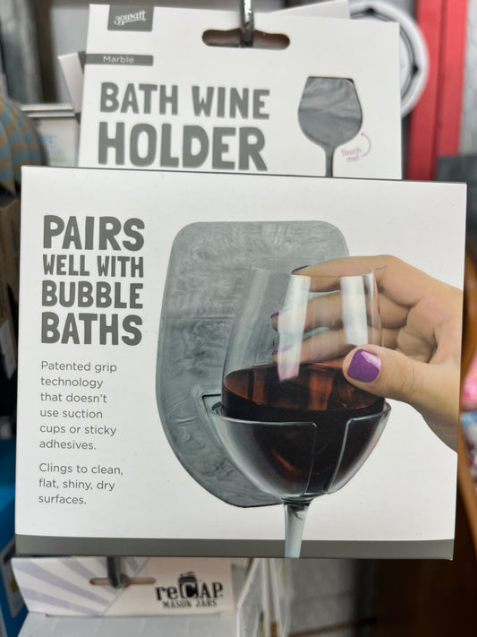 Bath Wine Glass Holder