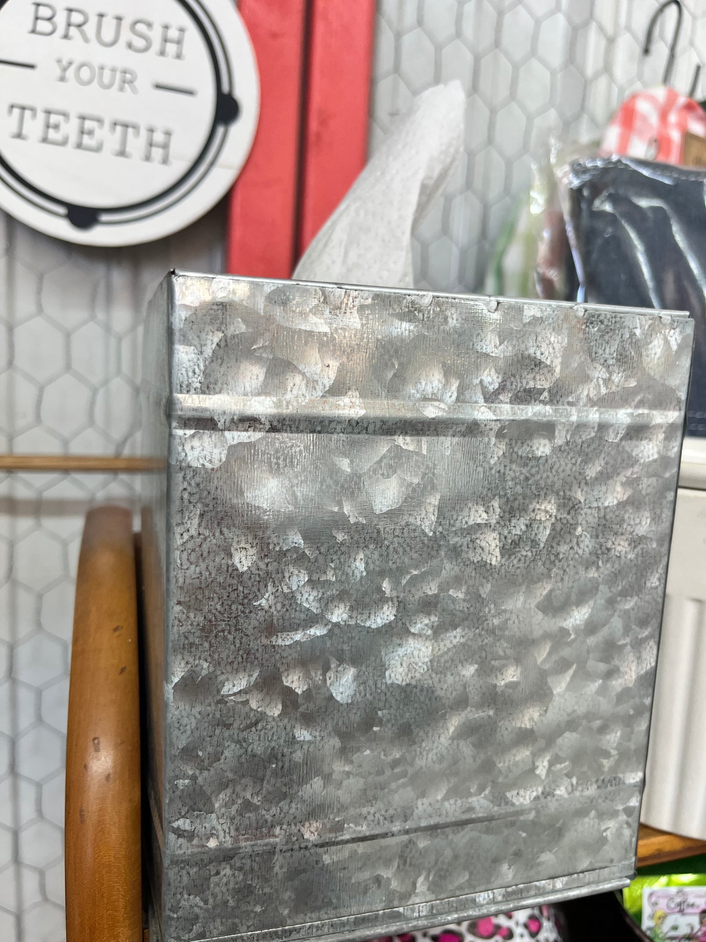 Metal Tissue Box