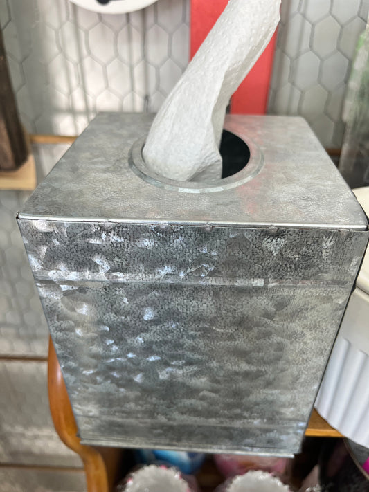 Metal Tissue Box