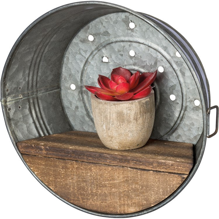 Round Shelf Tub
