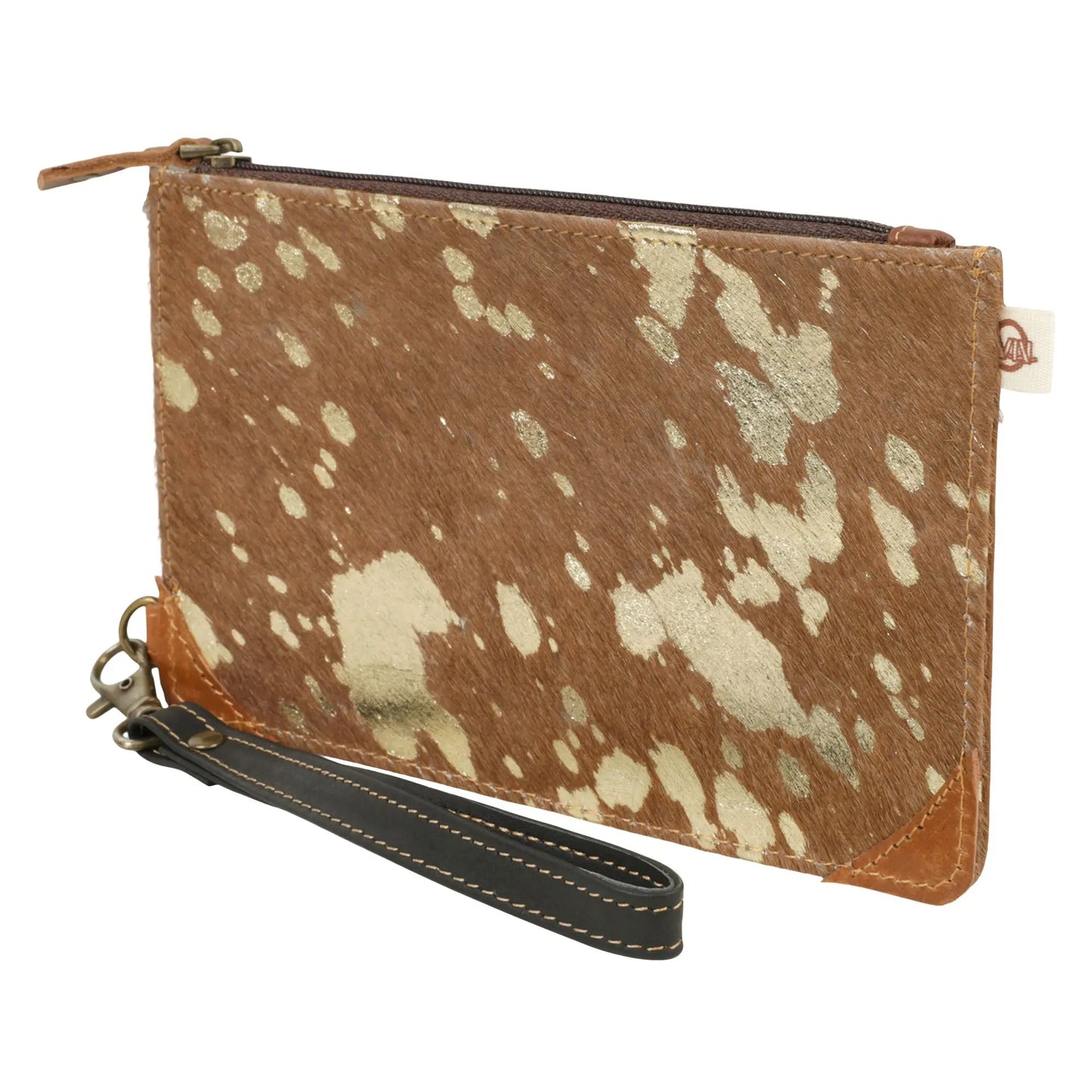 Colt Hair on Hide Wristlet