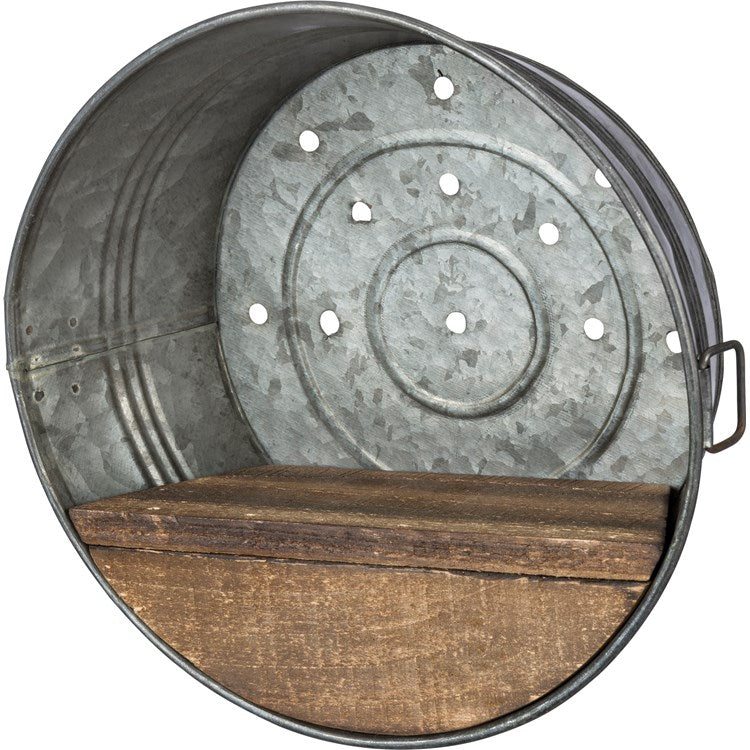 Round Shelf Tub