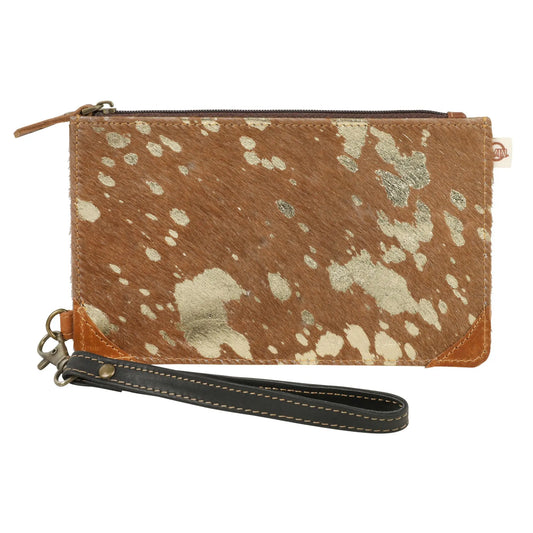 Colt Hair on Hide Wristlet