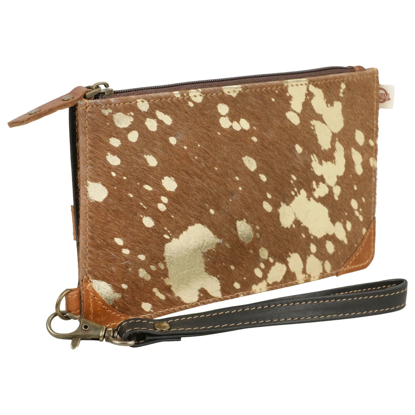 Colt Hair on Hide Wristlet