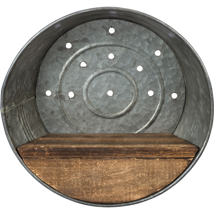 Round Shelf Tub