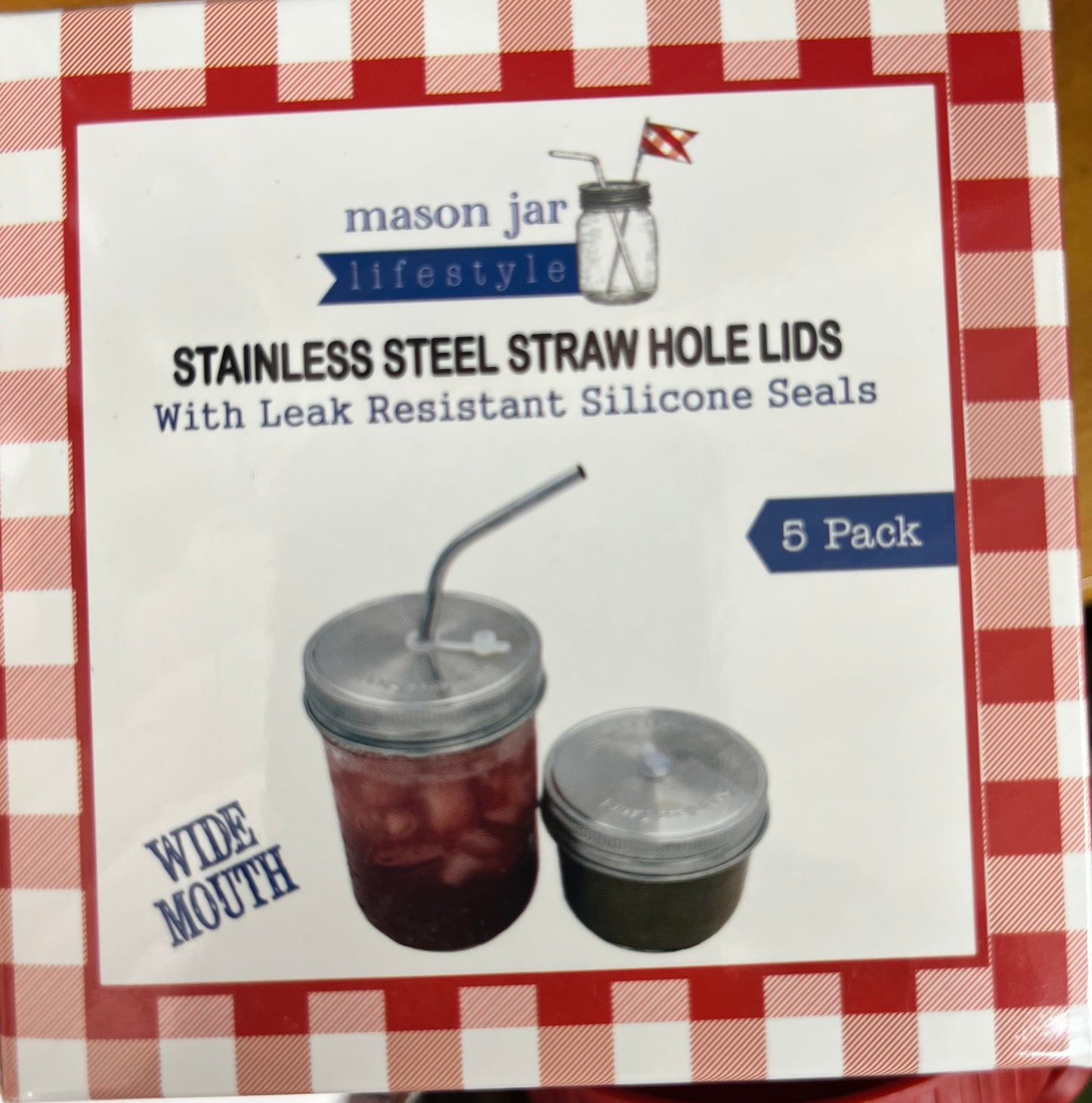 Mason Jar Stainless Steel Lids