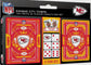 Officially Licensed NFL Kansas City Chiefs Playing Cards