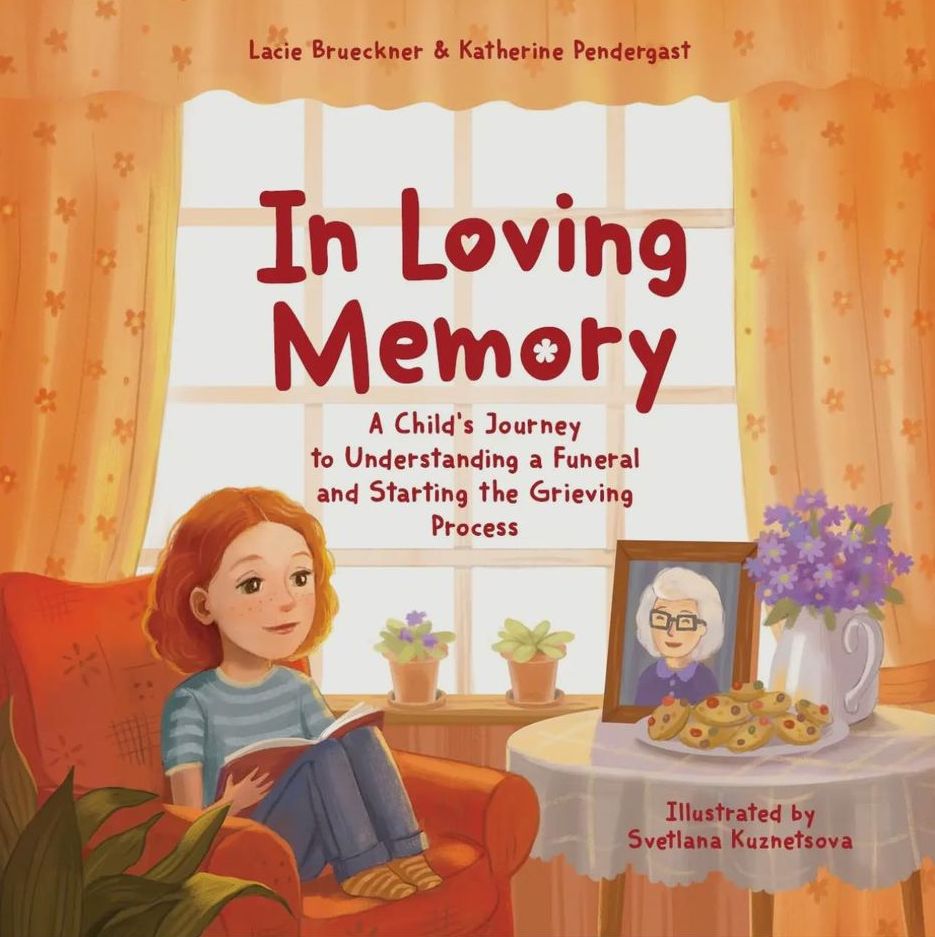 Softcover Book - In Loving Memory: A Child's Journey to Understanding a Funeral and Starting the Grieving Process