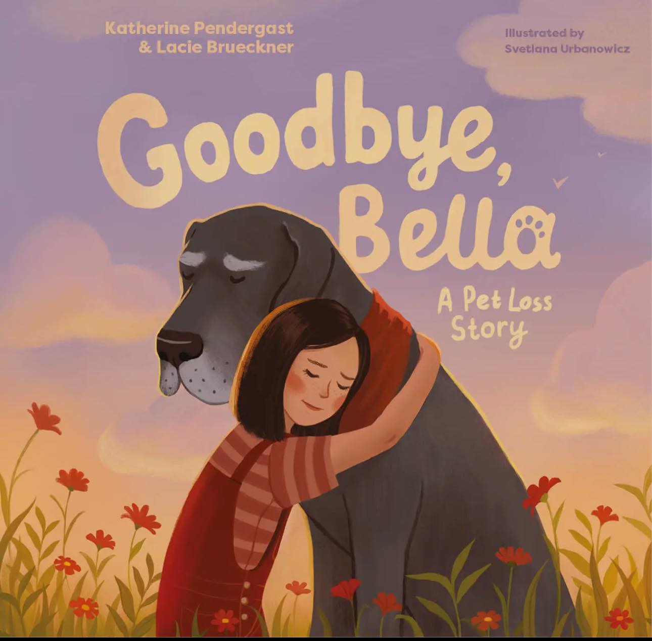 Pet Loss Book - Softcover Goodbye Bella