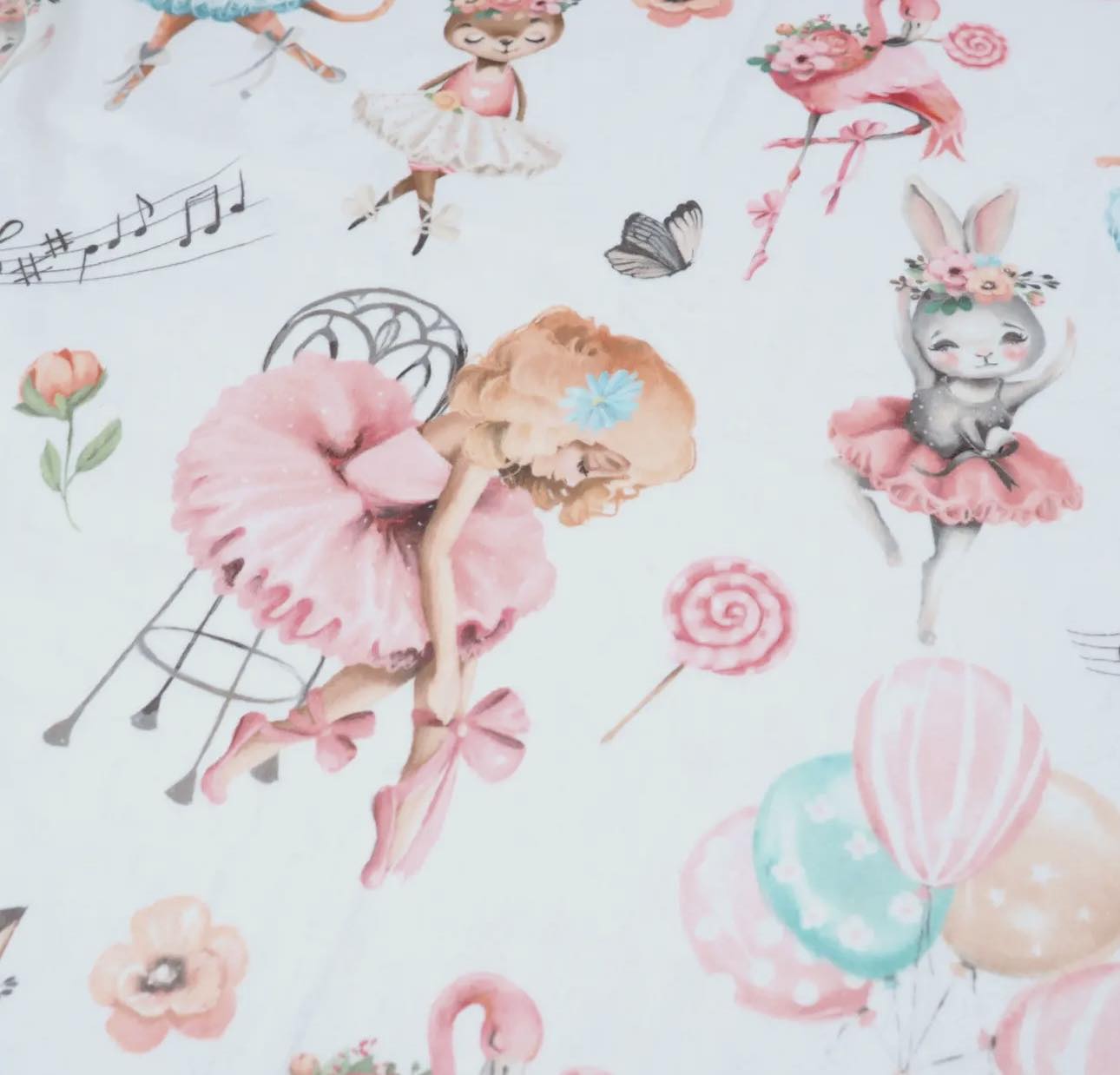 Baby & Toddler Minky Blanket - Ballerina