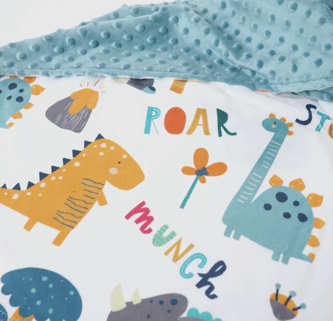 Baby & Toddler Minky Blanket - Dinoland