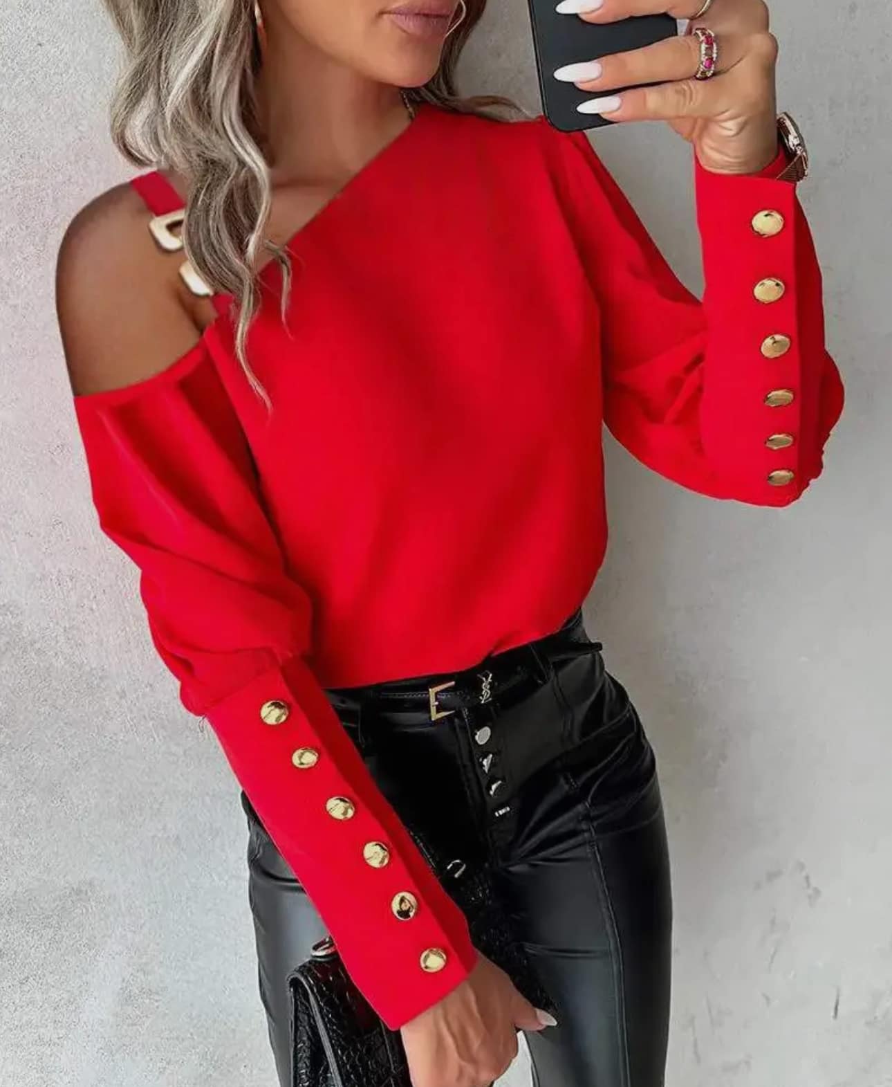 Cold Shoulder Top