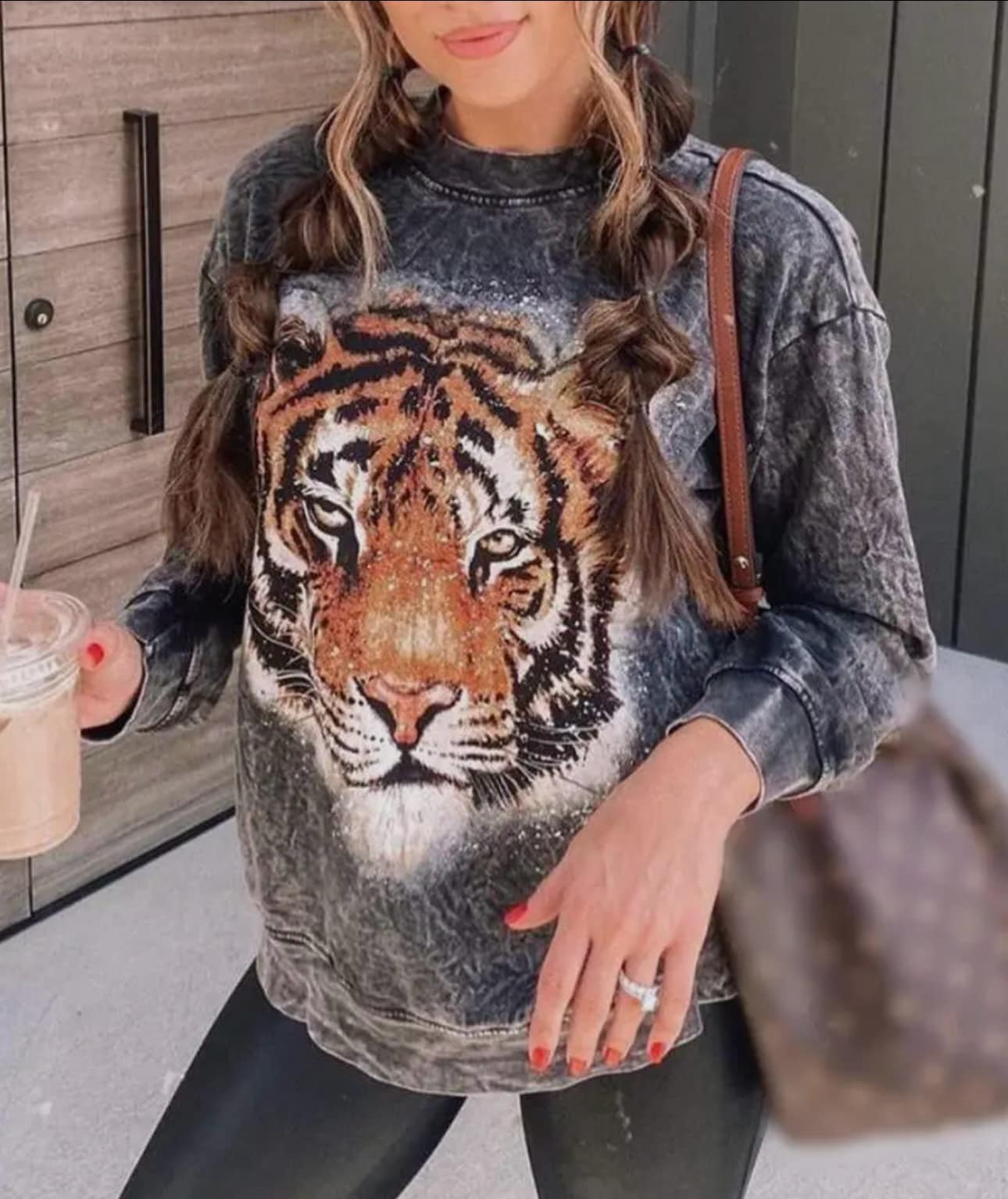 Tiger Head Sweatshirt