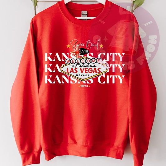 KC Chiefs Superbowl 24 Youth Sweatshirt